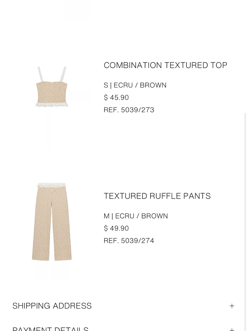 Zara ‘Textured Ruffle Pants’ - Picture 6 of 6